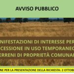 CONCESSIONE DI TERRENI PER ATTIVITÀ AGRICOLE