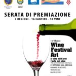 A TREBISACCE SABATO 21 SETTEMBRE SERATA DI PREMIAZIONE DEL WINE FESTIVAL ART 2024